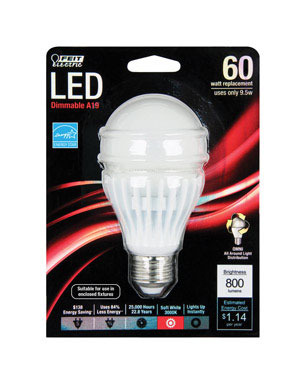 BULB LED A19 SEMI 60W 3K