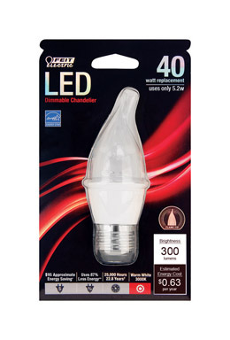 Bombilla Led Candl Clr 4.8w