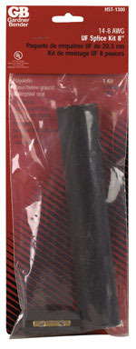 Gardner Bender 14-8 Ga. Insulated Wire Splice Kit Black 1 pk