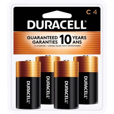 4PK C Duracell Batteries