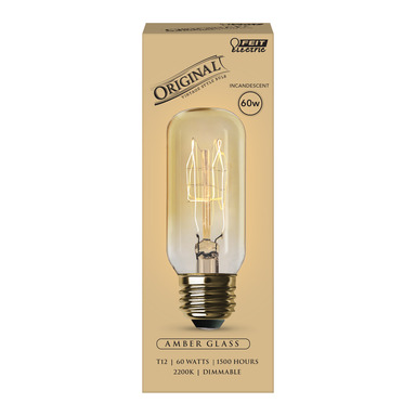 BULB VINTAGE 60W T12