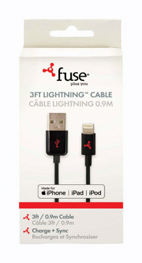 LIGHTNING CABLE APPLE 3'