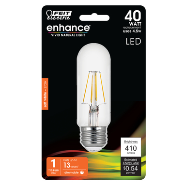 T10 Warm White LED Bulb 40W