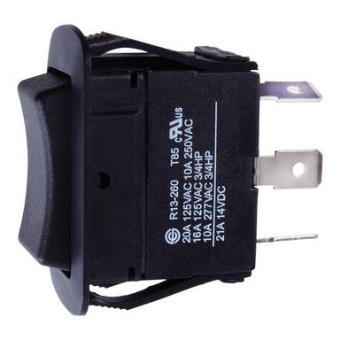 ROCKER SWITCH SPDT 3 TAB