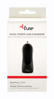 CAR CHARGER 2PORT 3.1AMP