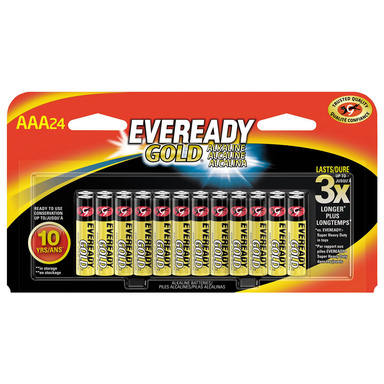 BATTRY EVER GOLD AAA24PK