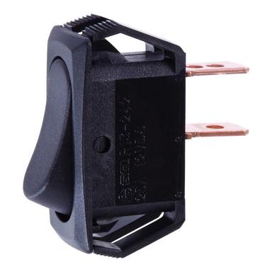 MIN ROCK SWITCH SPST BLK