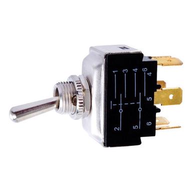 TOGGL SWITCH DPDT 6 TERM