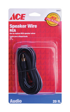 WIRE SPEAKER RCA 20'