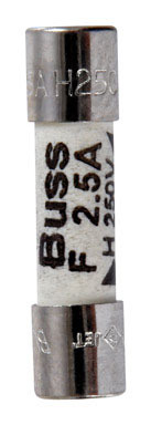 CERAMC FUSE F/A GDA 2.5A