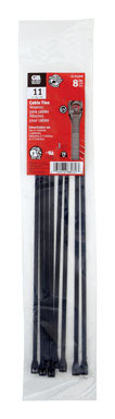 TIES CABLE BLK 11"BG8