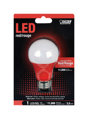 LED FEIT A19 RED