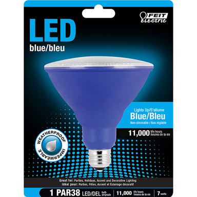 LED PAR38 E26 BLUE 40W