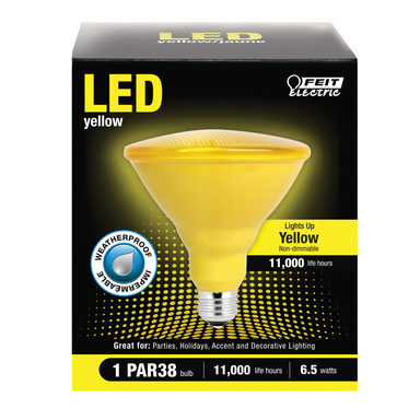 PAR38 LED Bulb Yellow 90W
