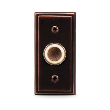 Bronze Pushbutton Doorbell