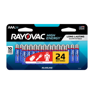 BATTERY AAA 24PK RAYOVAC