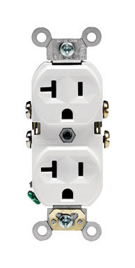 White Receptacle 20A