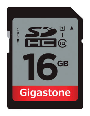 Gigastone SD HC 16GB Memory Card