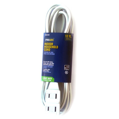 INDOOR WHT 16/2 EXT CORD