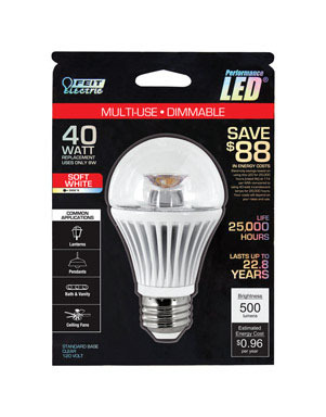 LED FEIT A19 40W EQ SW