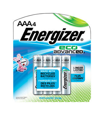 ECO ADVANCD BATT AAA 4PK