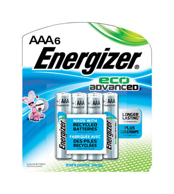 ECO ADVANCD BATT AAA6PK