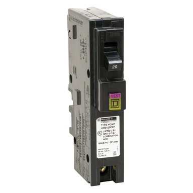 20A HOM CAFCI / GFCI BREAKER sqd