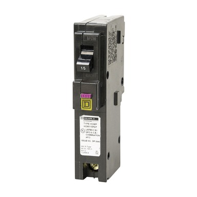 15A HOM CAFCI / GFCI BREAKER sqd