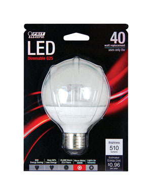 LED FEIT G25 40W EQ WW