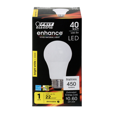 LED FEIT A19 40W EQ SW