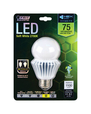 LED FEIT A19 75W EQ SW