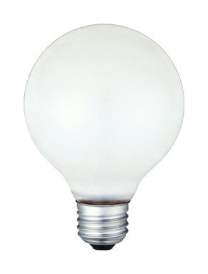 12PK G25 Globe Bulb 40W White
