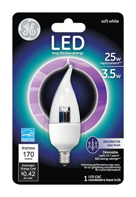 LED GE CAC 25W EQ SFT WH