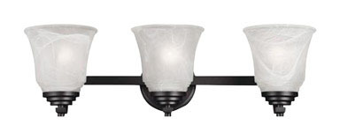 WALL FIXTURE 3LT ORB/WHT