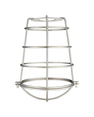 CAGE SHADE BRSHD NICKEL