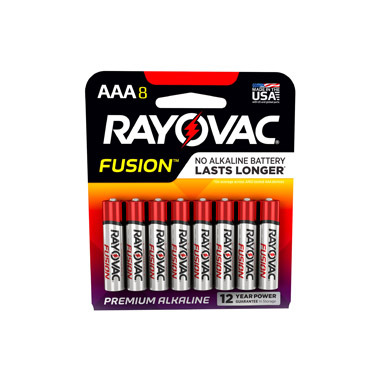 8PK AAA Rayovac Batteries