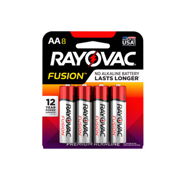 8PK AA Rayovac Batteries