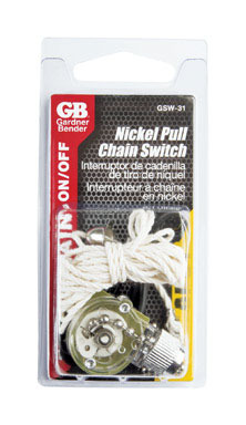 Nickel Pull Chain Switch ON/OFF