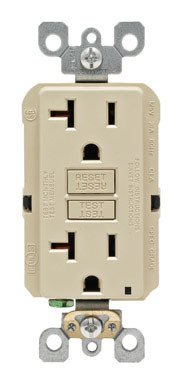 Gfci Outlet 20a Ivory