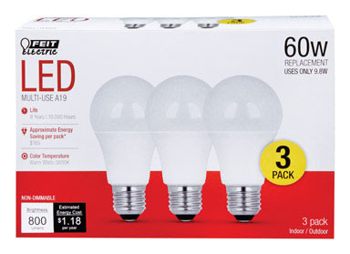 LED FEIT A19 60W EQ WW