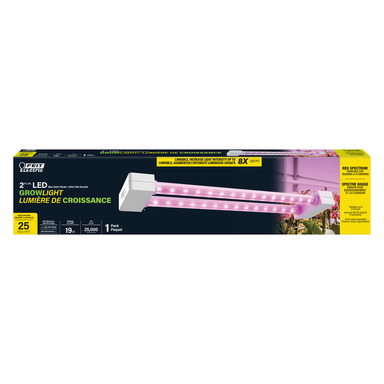 LED GROW LIGHT 2FT RED