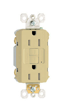 GFCI RECPT DPLX 15A IV