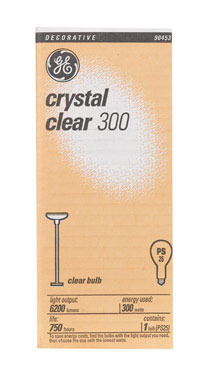 BULB CLEAR 300M GE