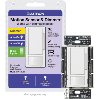 3-Way Motion Dimmer Switch WHT