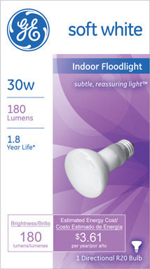 Bulb Rflctr 30r20 Std Ge