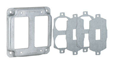 METAL SQUARE BX COVER 2G