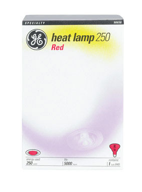 Bulb-heat 250r40/10 Red