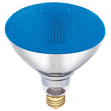 Flood Light Bulb R38 100W BLUE