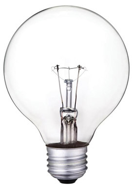 Westinghouse 25 W G25 Globe Incandescent Bulb E26 (Medium) Soft White 1 pk