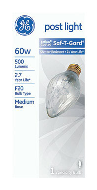 POSTLIGHT BULB60WF20CLR